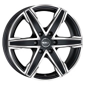 Литые диски MAK King 6 6.5x16 6/125 ET50 d-74.1 Ice Black (F65606GIB50QZ)